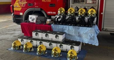 Ministério Público e Judiciário doam equipamentos ao Corpo de Bombeiros de Pires do Rio